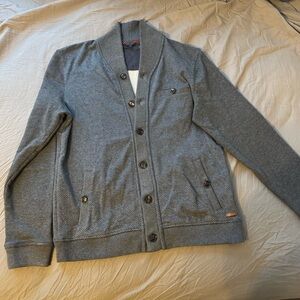 Ted Baker Gray Knit Cardigan